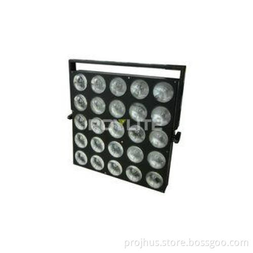 LED Matrix Beam Stage Blinders 5 x 5 With 10w Warm White Cr